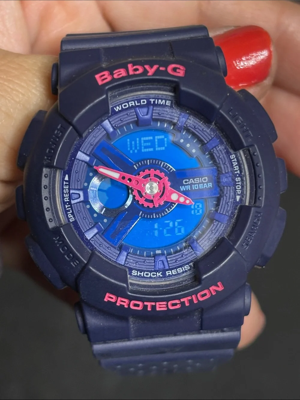Casio Baby G-SHOCK Watch Casual Chunky Y2K WORKING